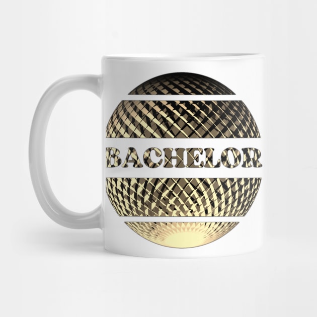 Bachelor discoball in gold by Bailamor